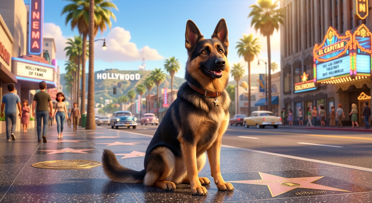 Η Λίνκα (Γερμανικό Ποιμενικό) Του John Stamos