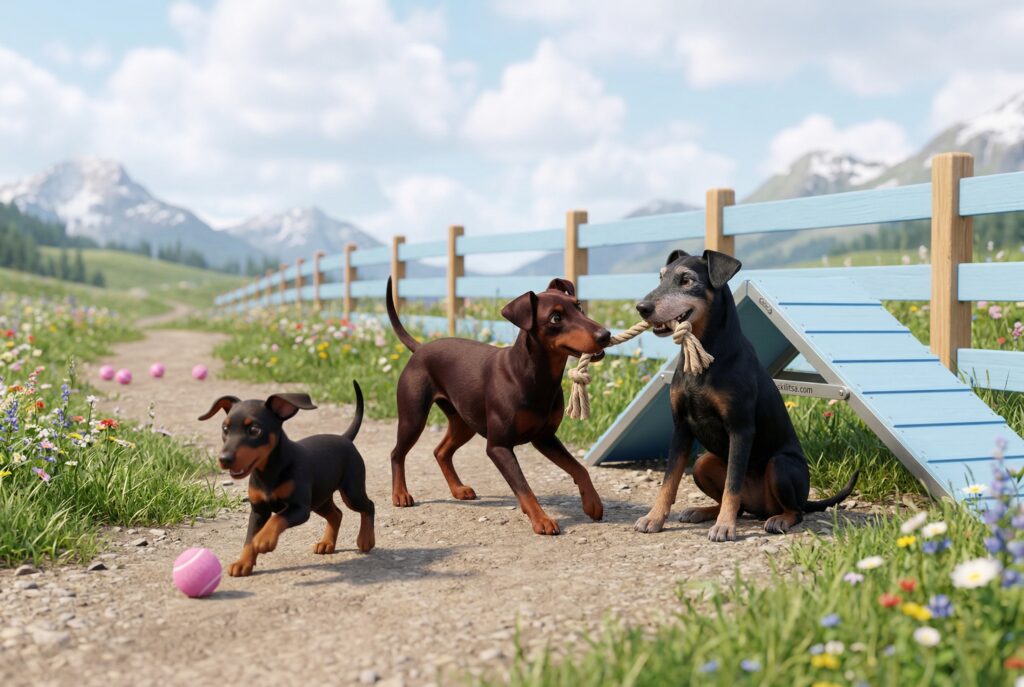 Manchester Terrier Portrait