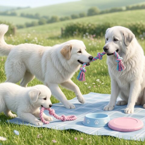 Maremmano-Abruzzese Sheepdog portrait