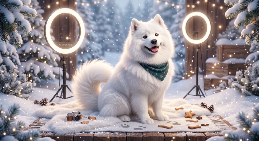 Maya The Samoyed Action Base V5