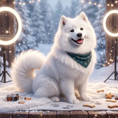 Maya The Samoyed Action Base V5