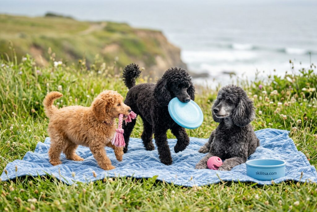 Miniature Poodle Portrait