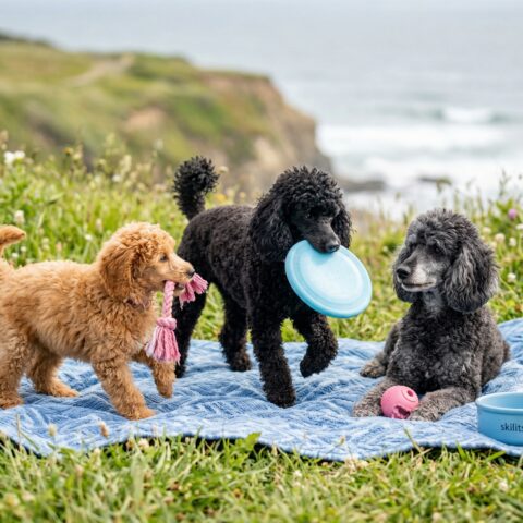 Miniature Poodle portrait