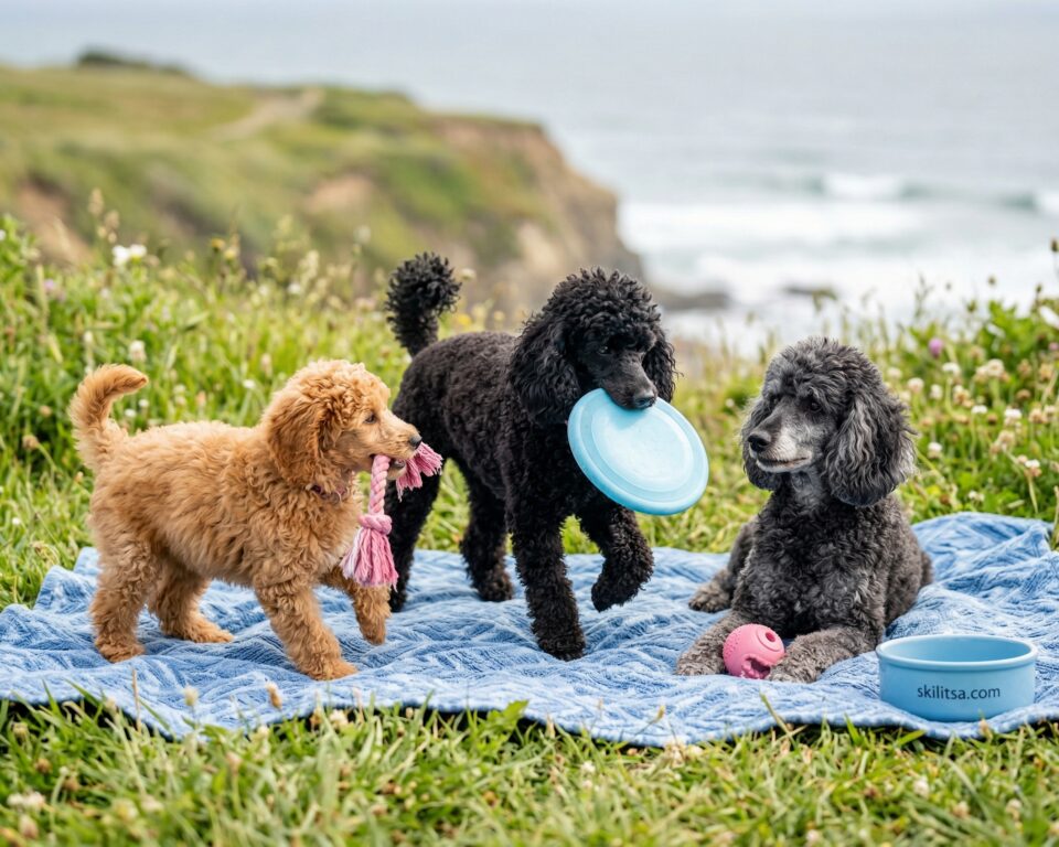 Miniature Poodle portrait