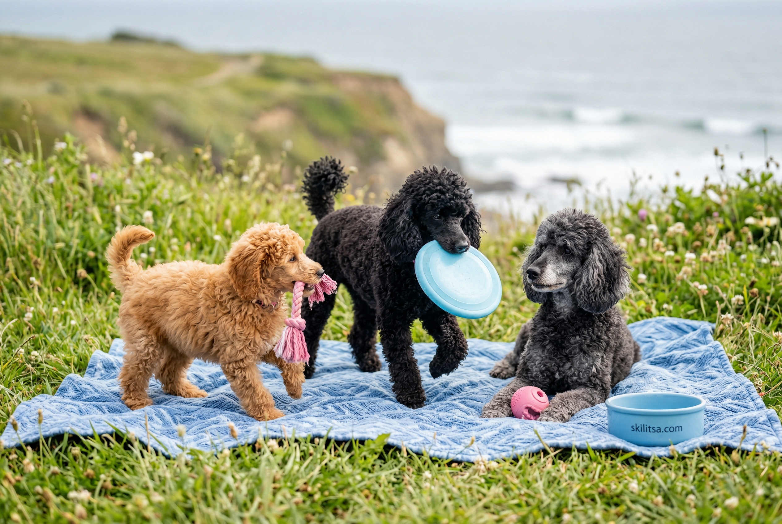 Miniature Poodle Portrait