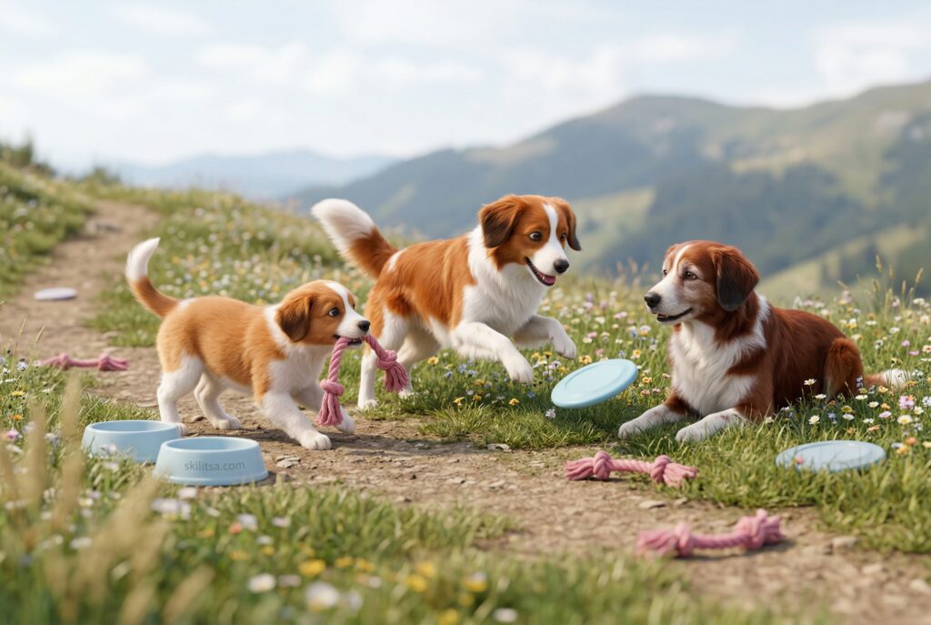 Nederlandse Kooikerhondje Portrait