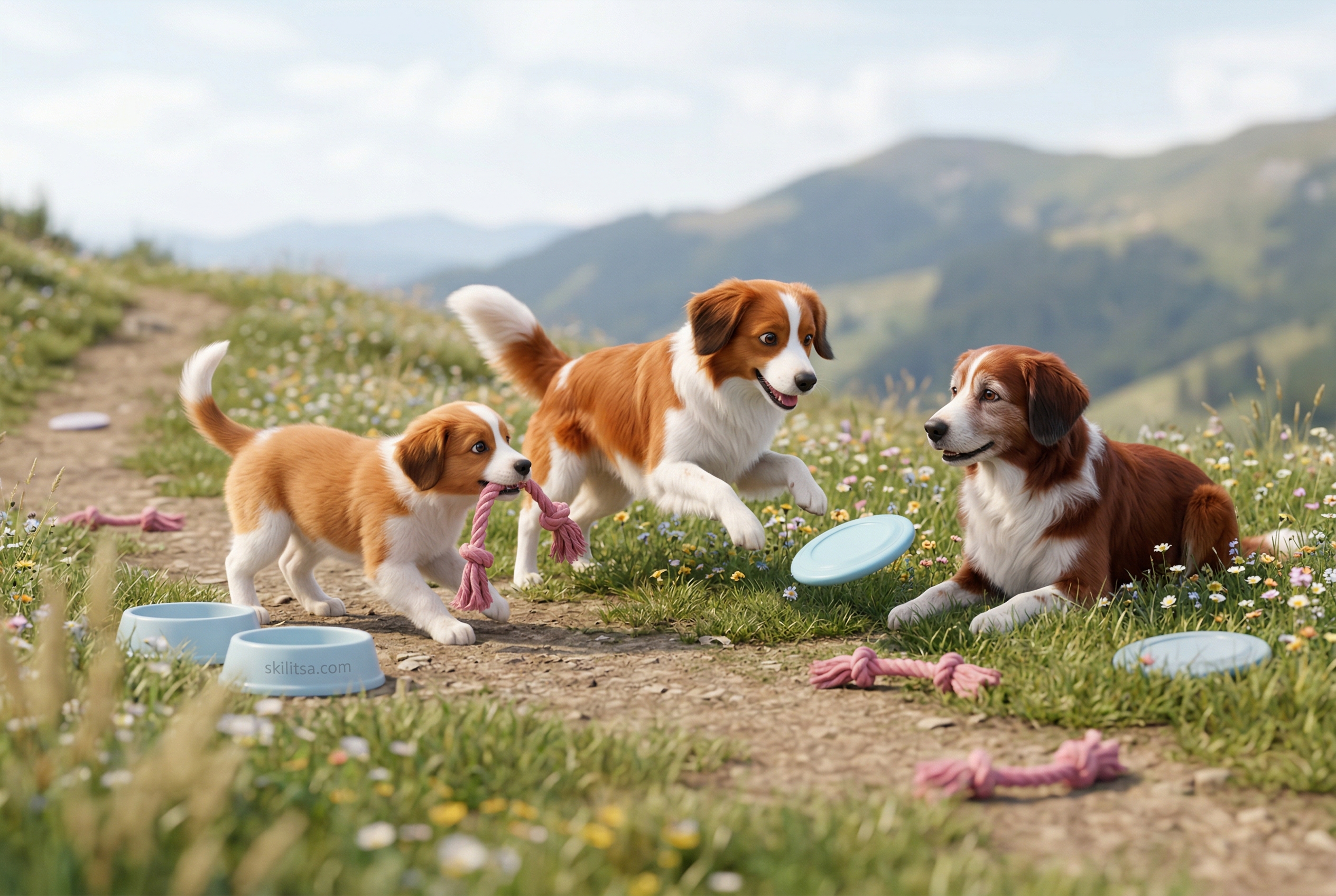 Nederlandse Kooikerhondje Portrait
