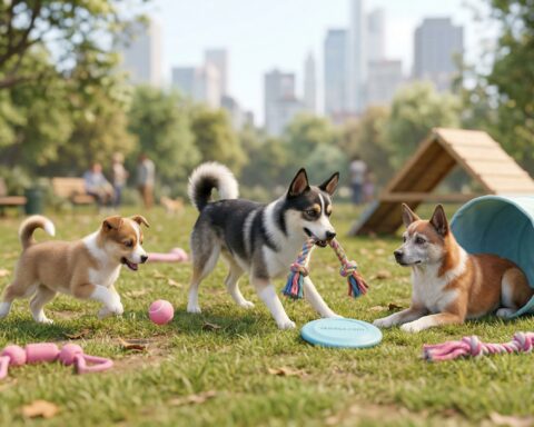 Norwegian Lundehund portrait