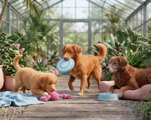 Nova Scotia Duck Tolling Retriever portrait