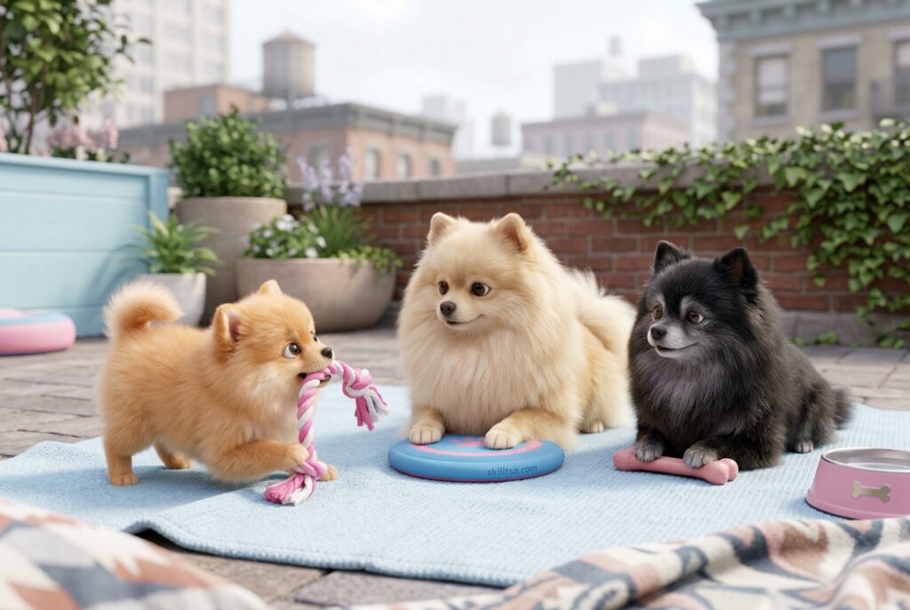 Pomeranian Portrait