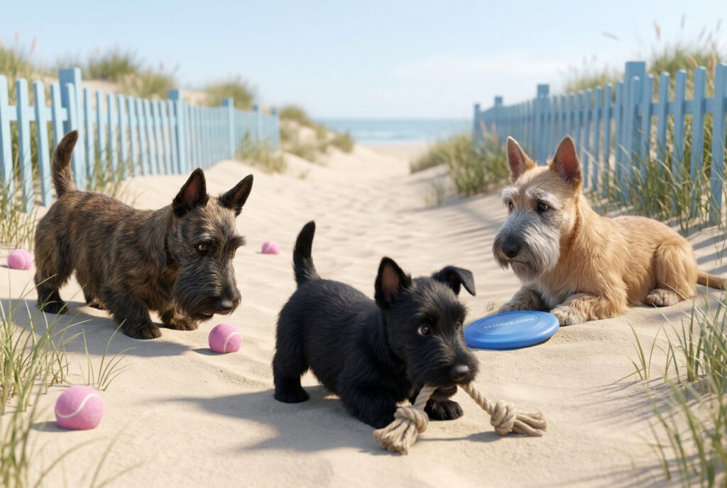 Scottish Terrier Portrait
