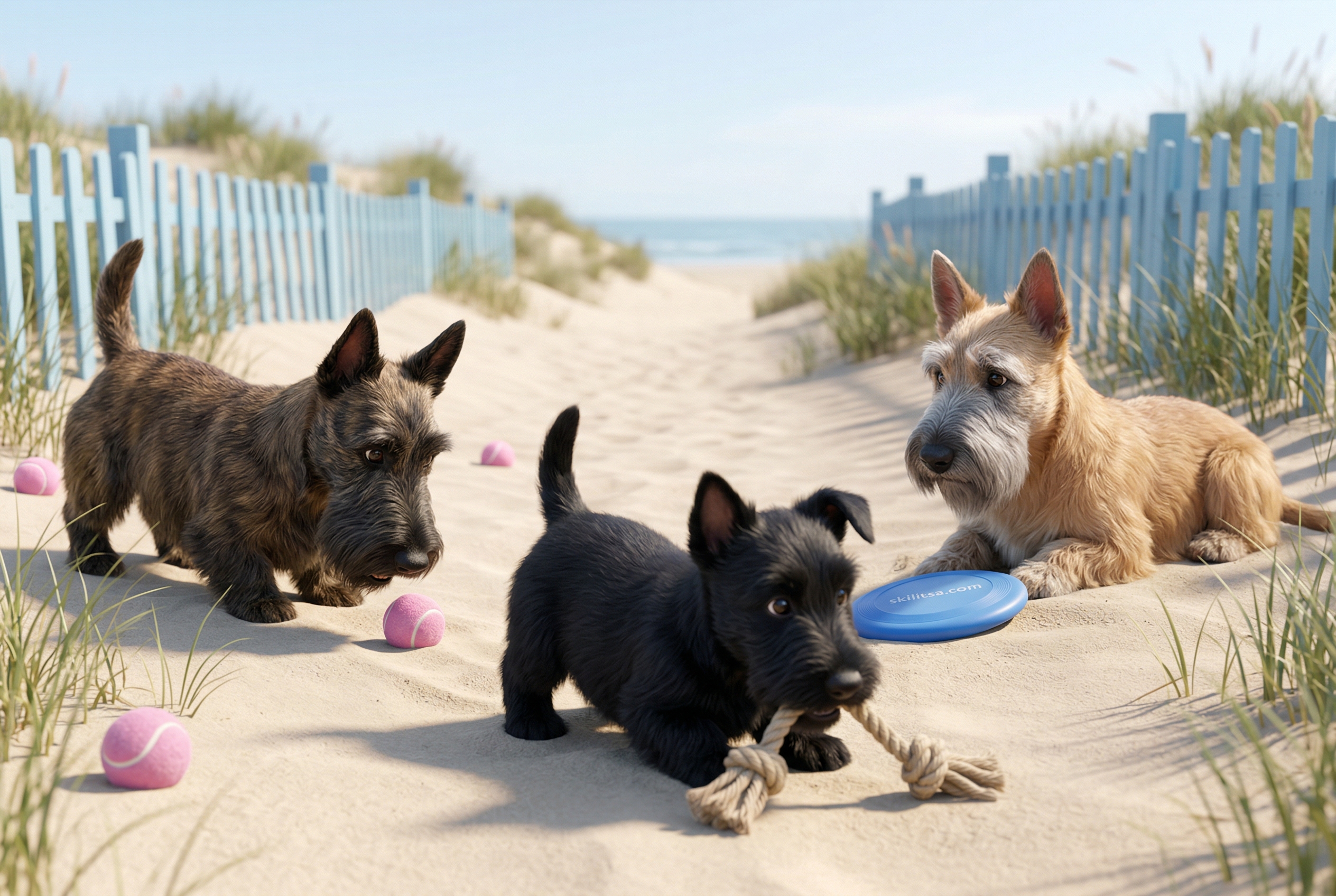 Scottish Terrier Portrait
