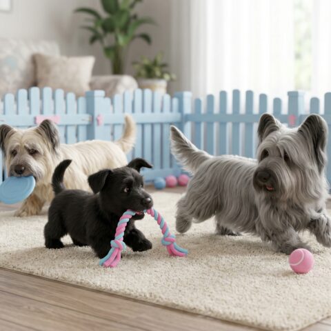 Skye Terrier portrait