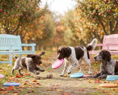 Small Munsterlander portrait