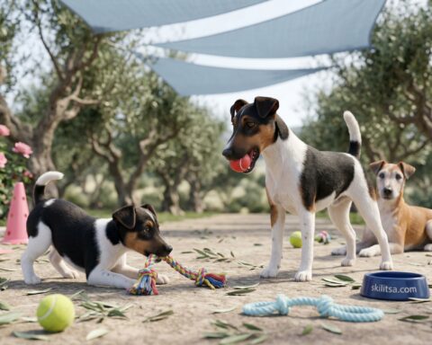 Smooth Fox Terrier portrait