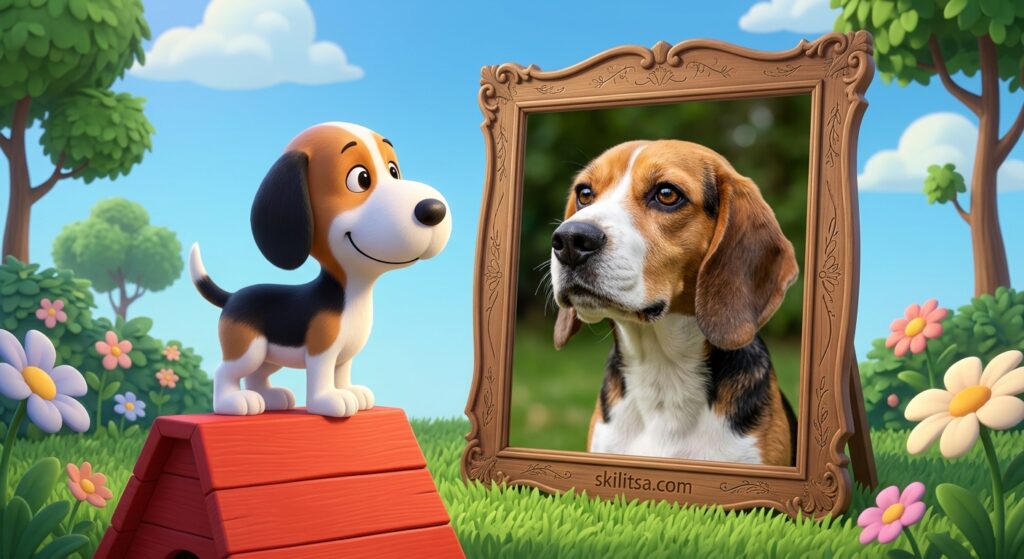 Snoopy Hero Mirror V5