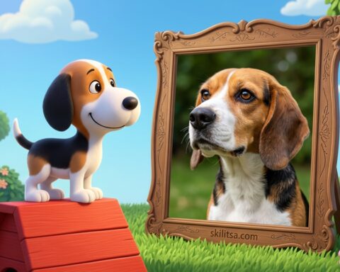 Snoopy Hero Mirror V5