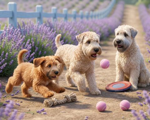 Soft Coated Wheaten Terrier portrait