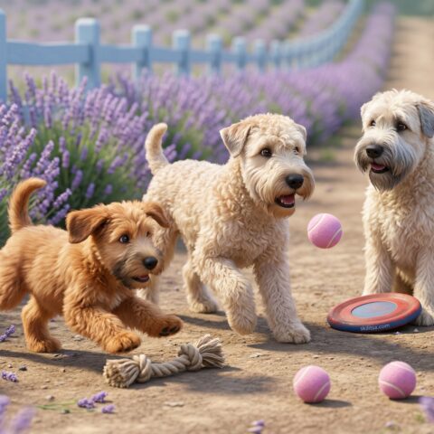 Soft Coated Wheaten Terrier portrait