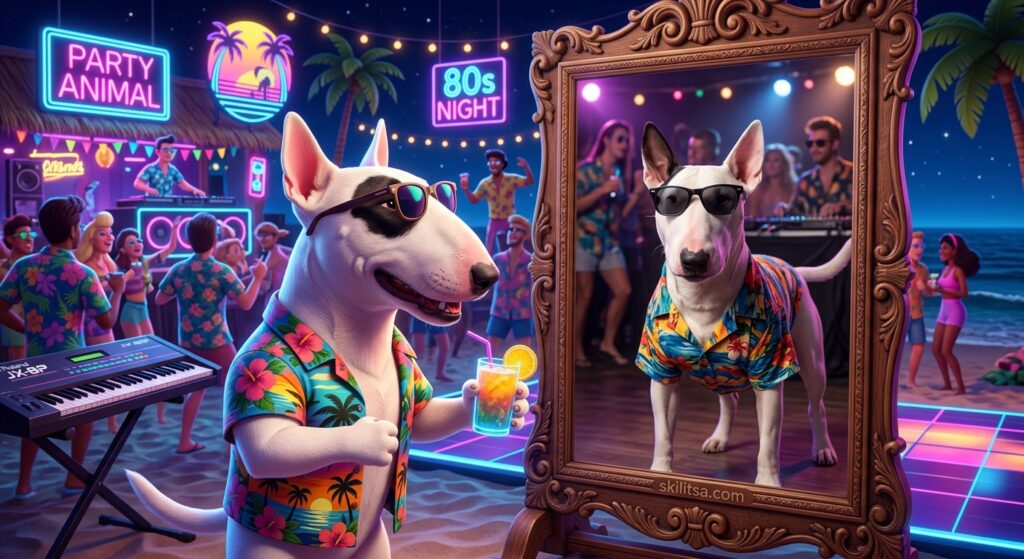 Spuds Mackenzie Hero Mirror V5