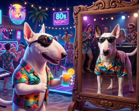 Spuds Mackenzie Hero Mirror V5