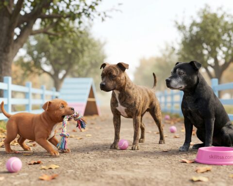Staffordshire Bull Terrier portrait