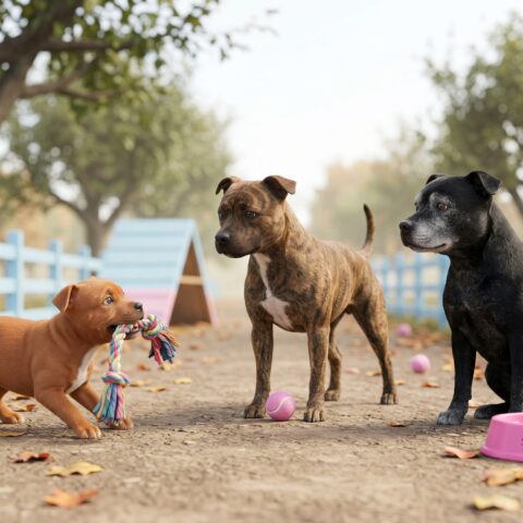 Staffordshire Bull Terrier portrait