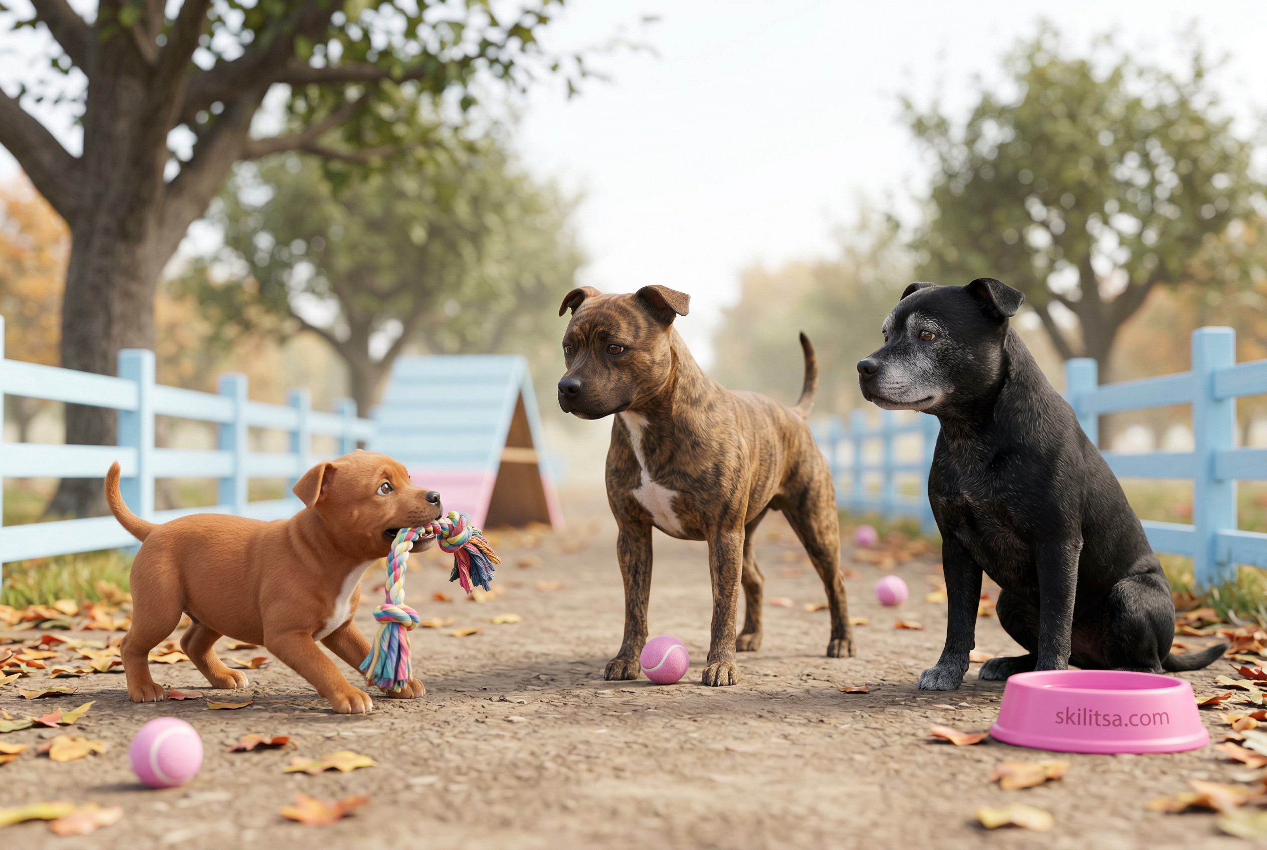 Staffordshire Bull Terrier Portrait