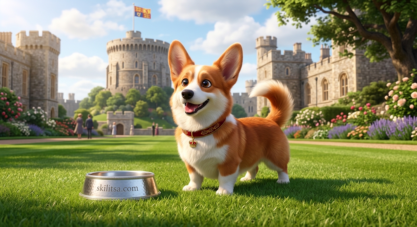 Η Focus Keyword Σούζαν (Ουαλικό Κόργκι Πέμπροκ) Σε Βασιλικό Mood