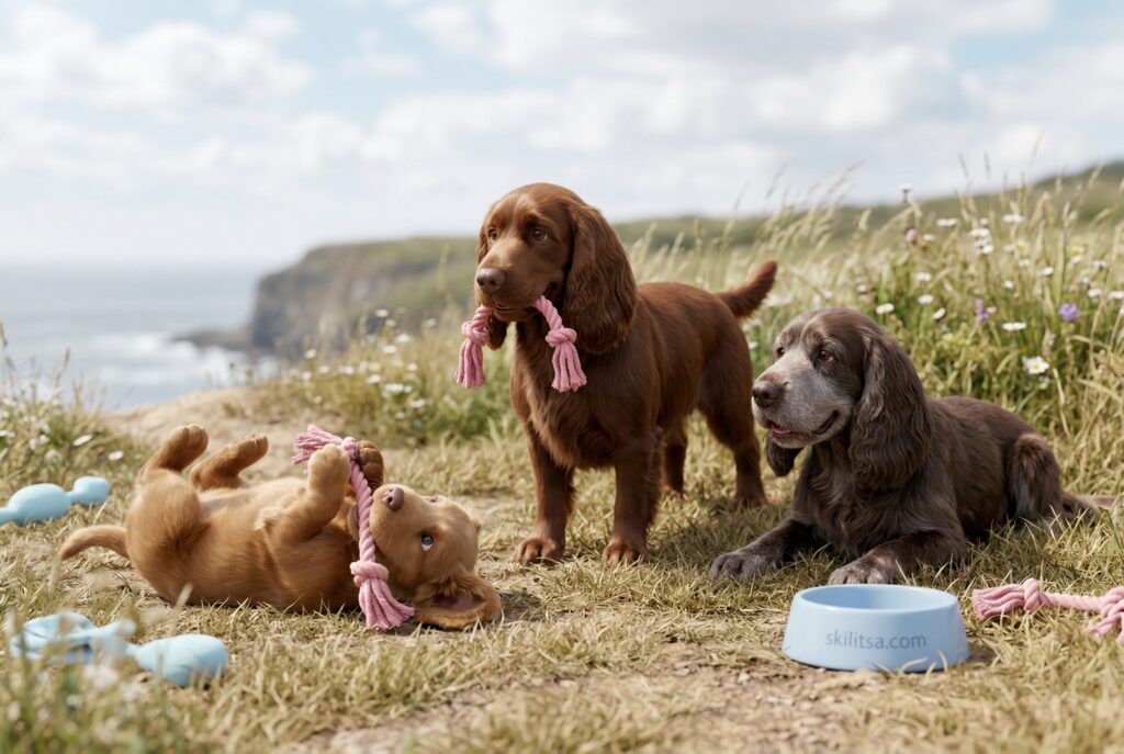 Sussex Spaniel Portrait