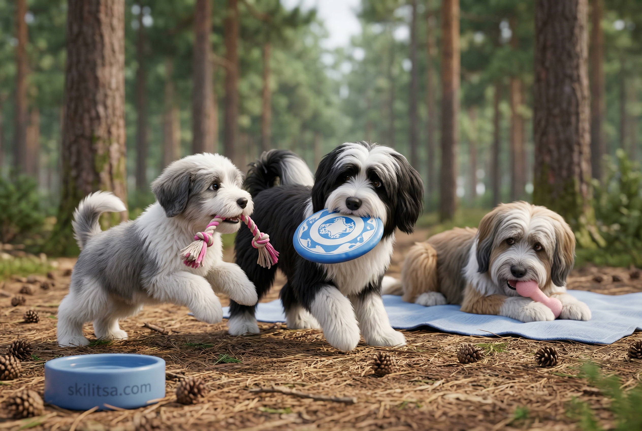 Tibetan Terrier Portrait