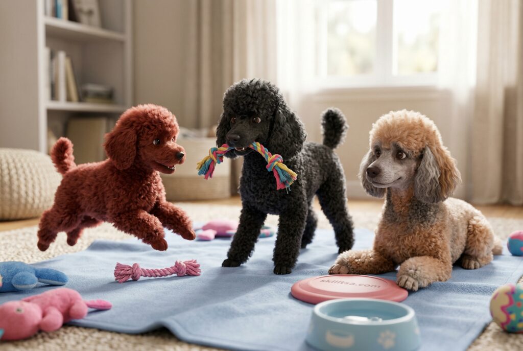 Toy Poodle Portrait
