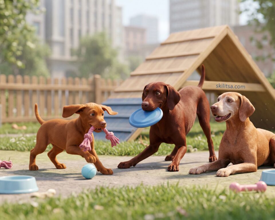 Vizsla portrait