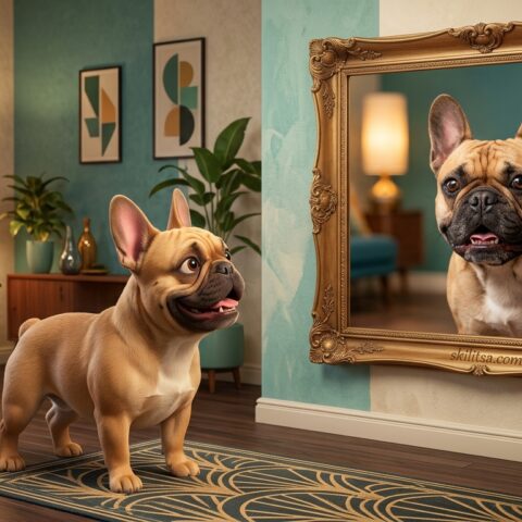 Walter Geoffrey The Frenchie Hero Mirror V5