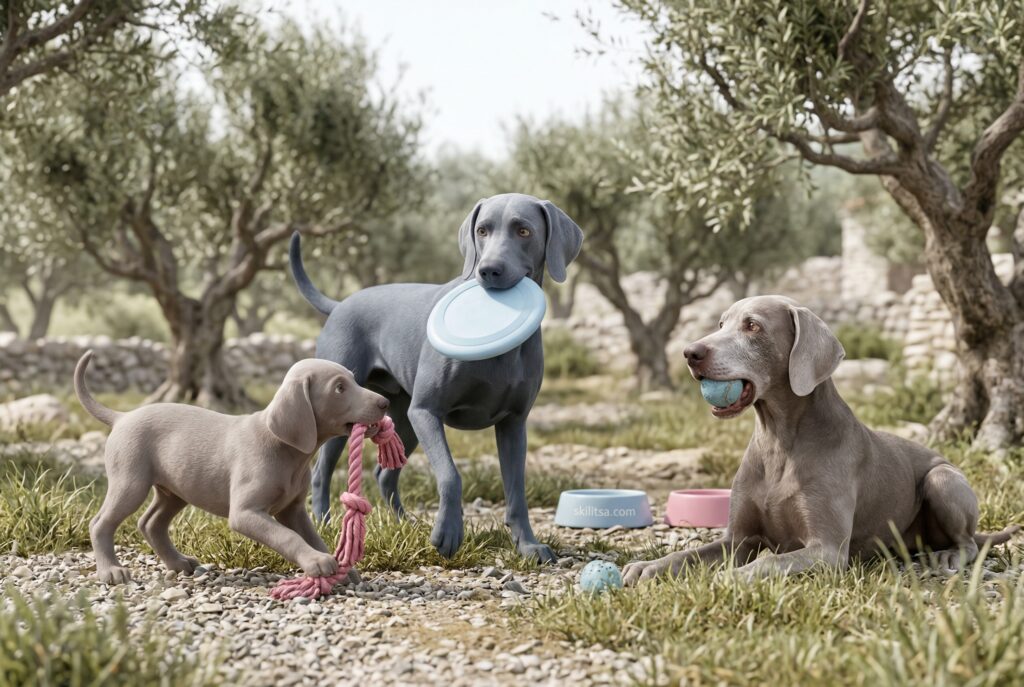 Weimaraner Portrait