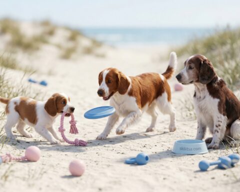 Welsh Springer Spaniel portrait