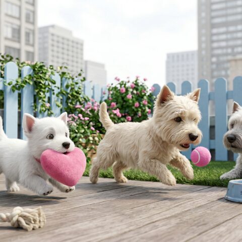 West Highland White Terrier portrait