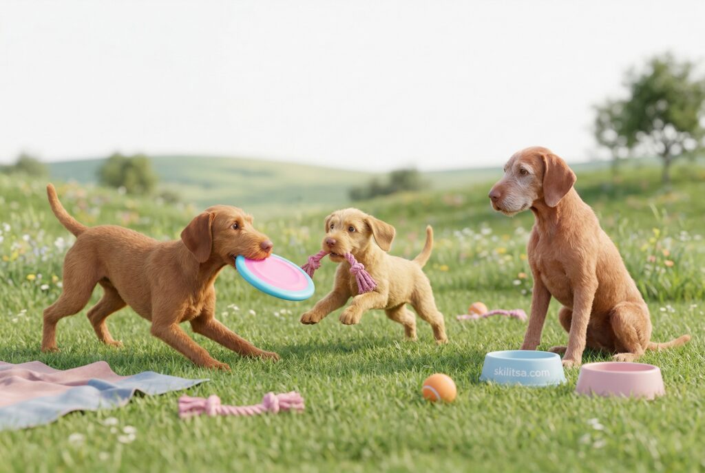 Wirehaired Vizsla Portrait